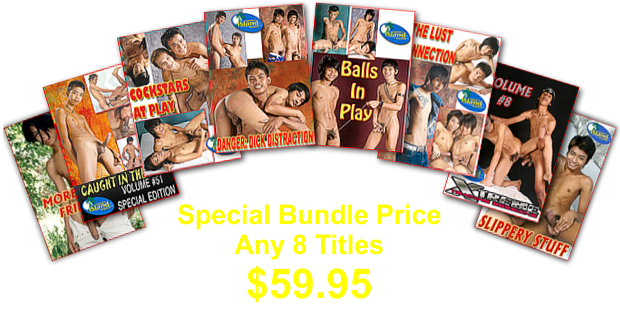 Special Bundle Price: Any 8 videos only $59.95